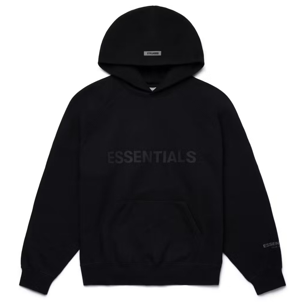 Essentials Hoodie in Black